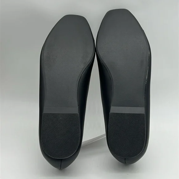 DV by Dolce Vita Malanie Toe Cap Ballet Flats Black Vegan Shoes Size 8 NWB - Picture 11 of 14